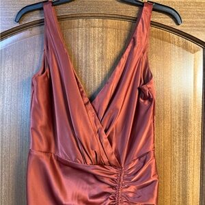 Studio Cinnamon Satin Dress